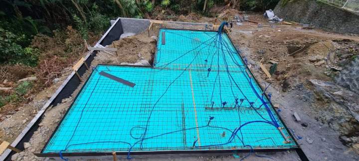 Réalisation des fondations La Réunion